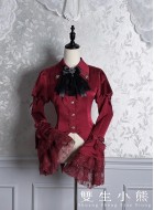 Twin Bears The Misty Feast of Black Fog Long Sleeve Blouse(1st Pre-Order/4 Colours/Full Payment Without Shipping)